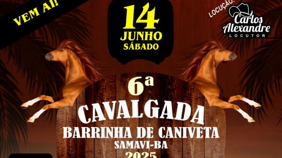 6ª Cavalgada de Barrinha De Caniveta